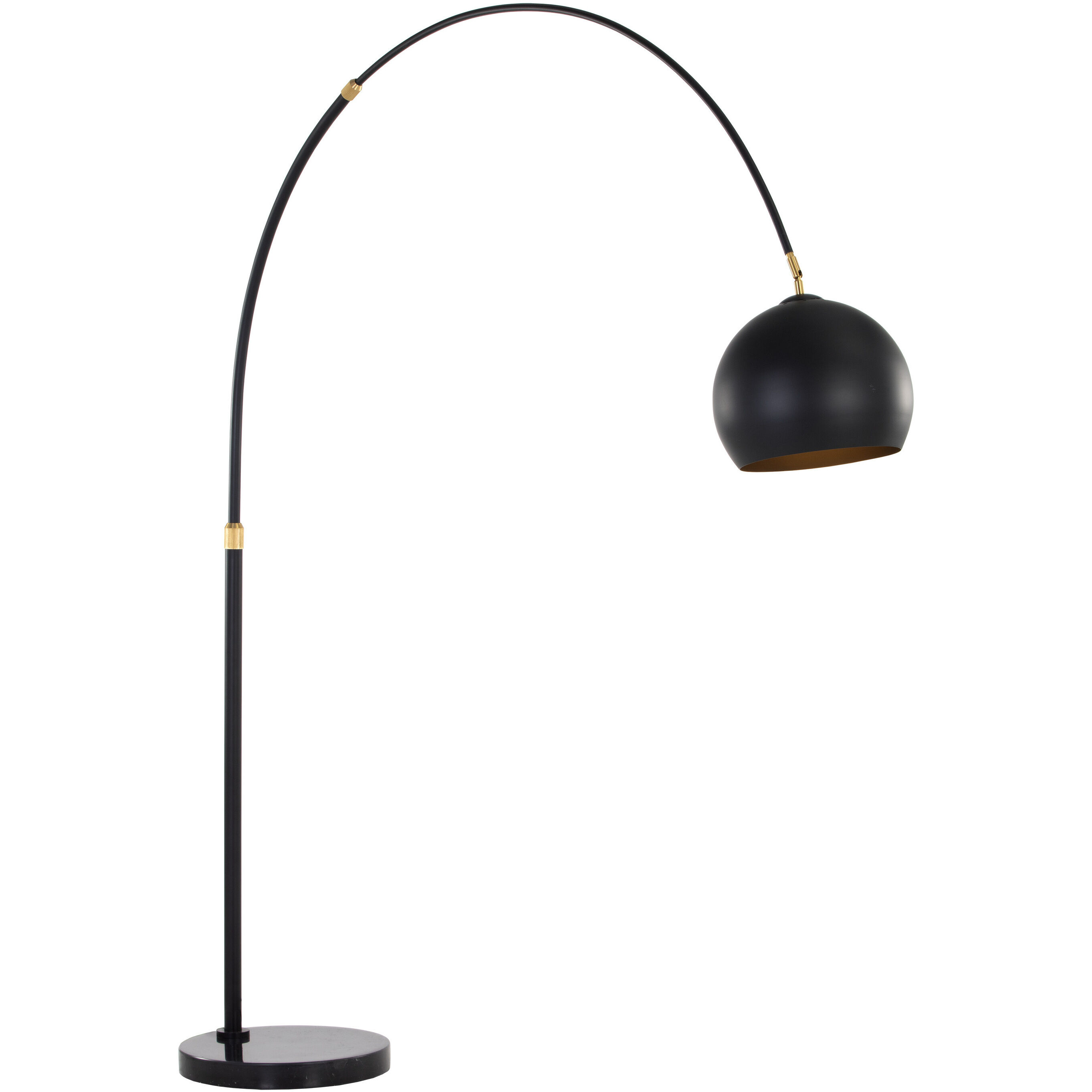 Vern 102 inch 60.00 watt Black Floor Lamp Portable Light